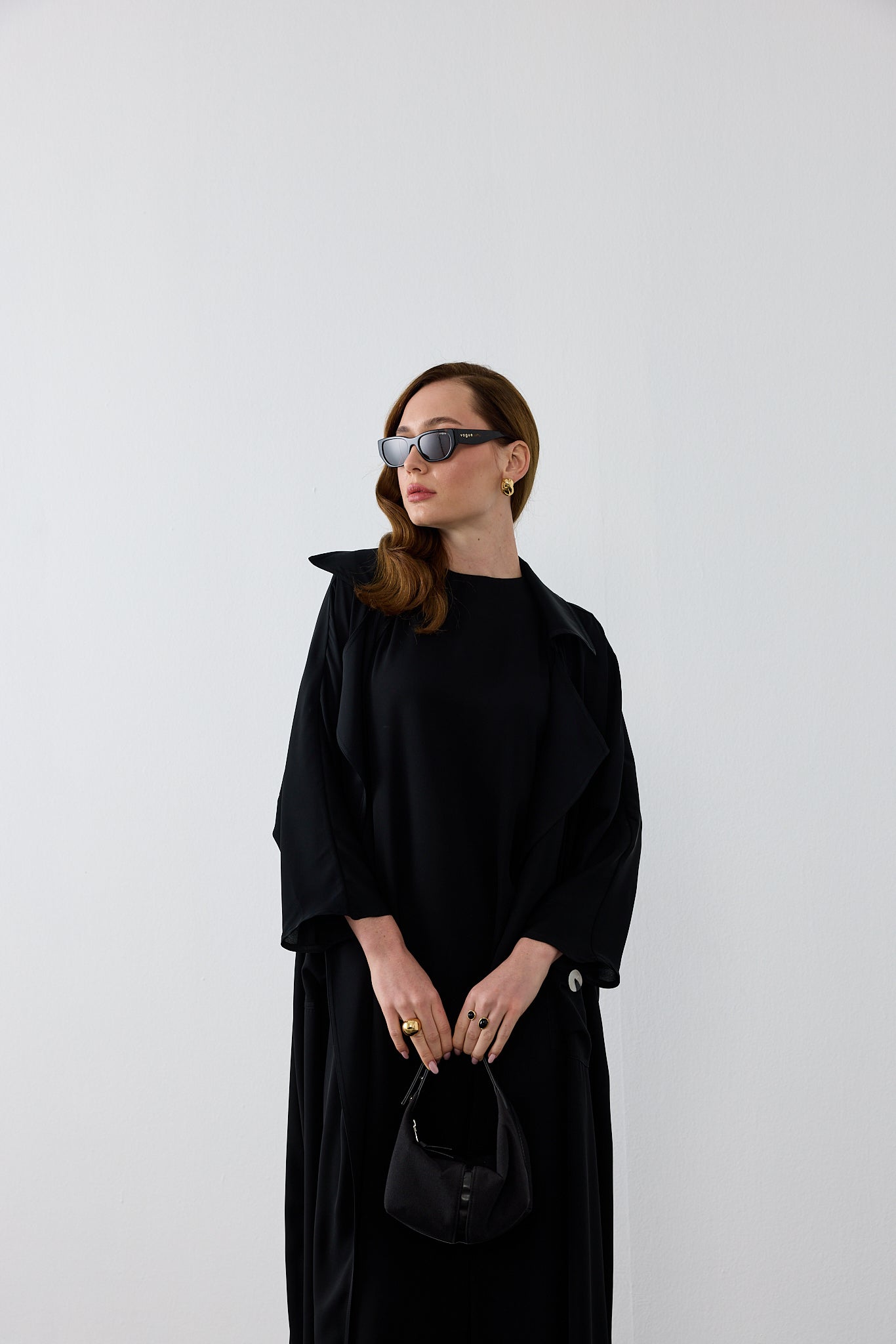 CAMELLİ BASİC ABAYA SET