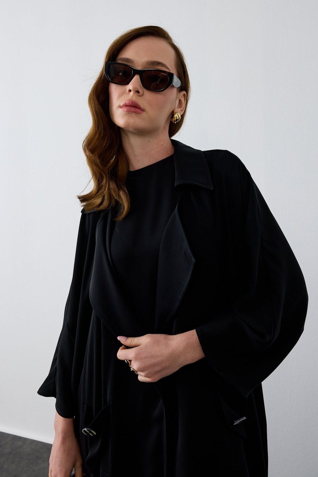 CAMELLİ BASİC ABAYA SET