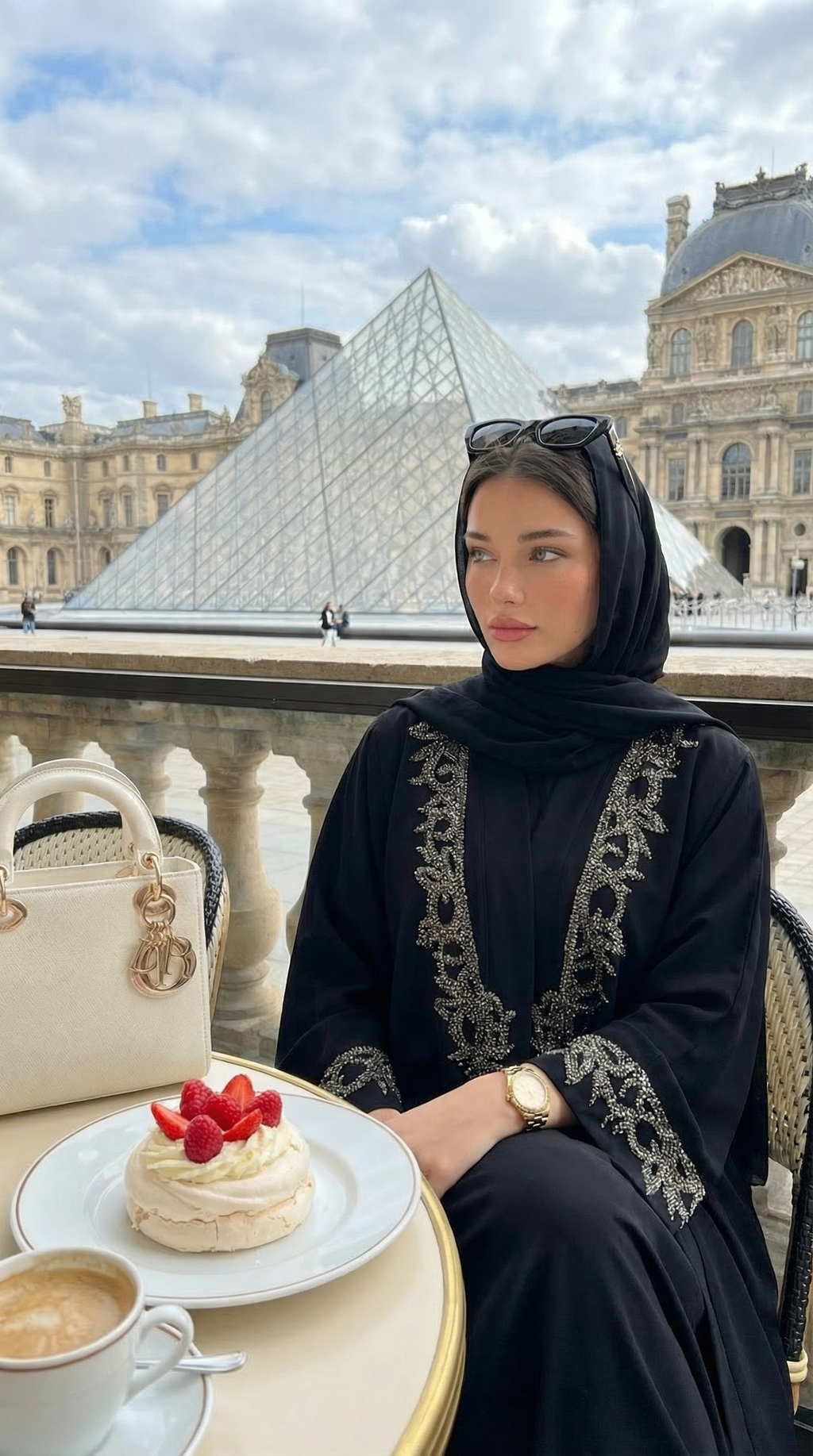 NEW ELEGANT ABAYA SET