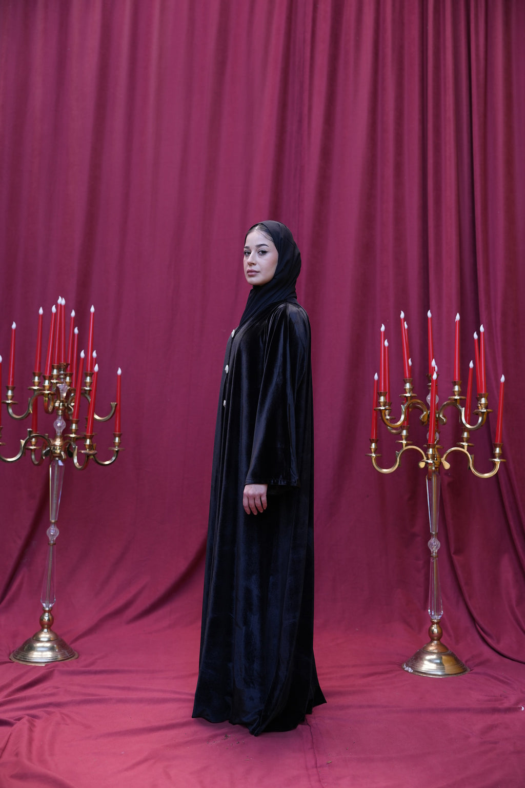 Princess Kadife Abaya
