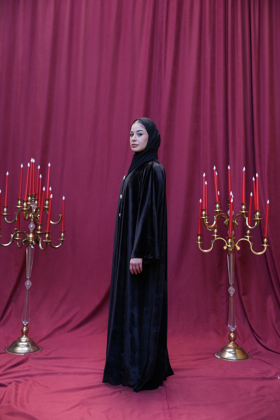 Princess Kadife Abaya
