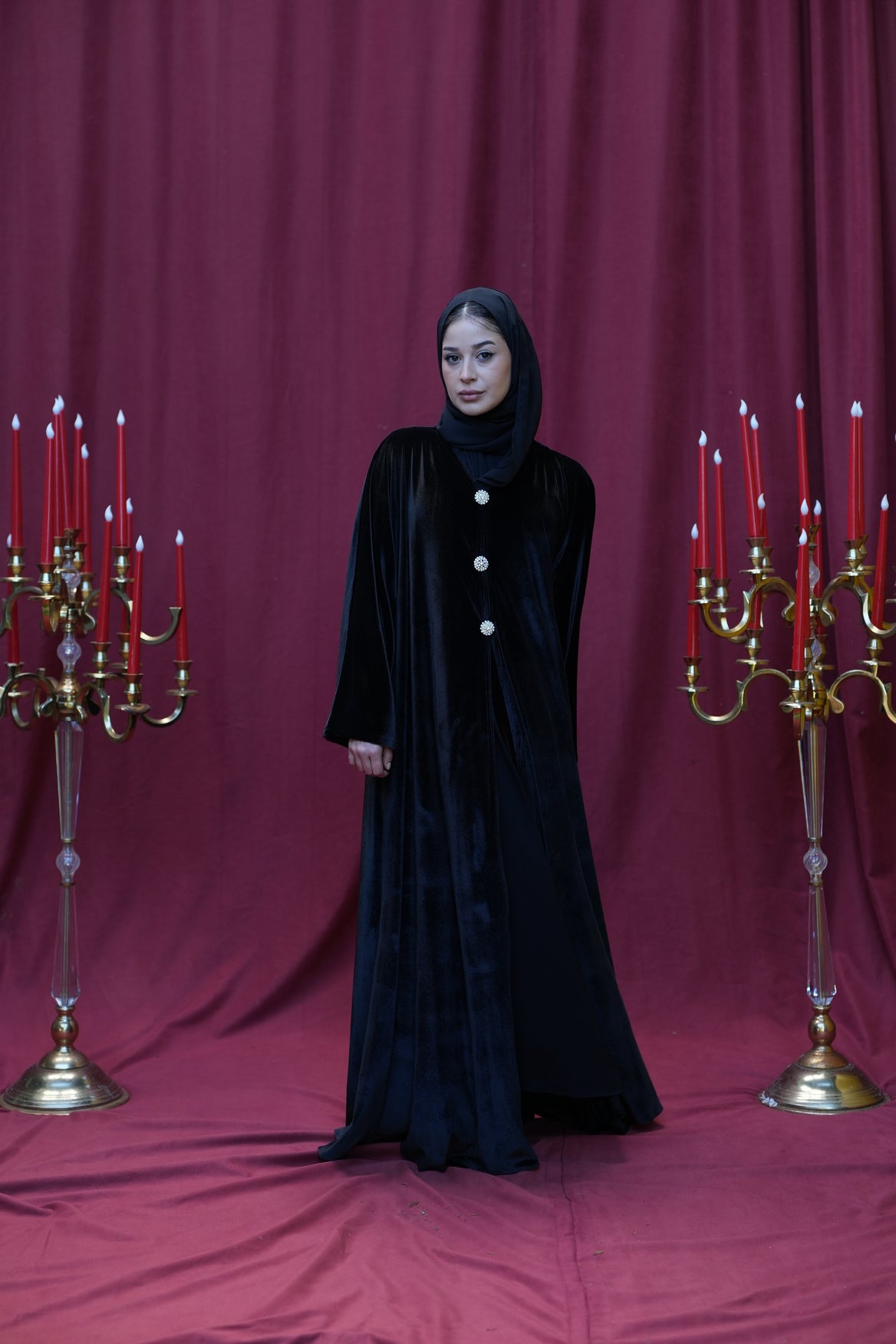 Princess Kadife Abaya