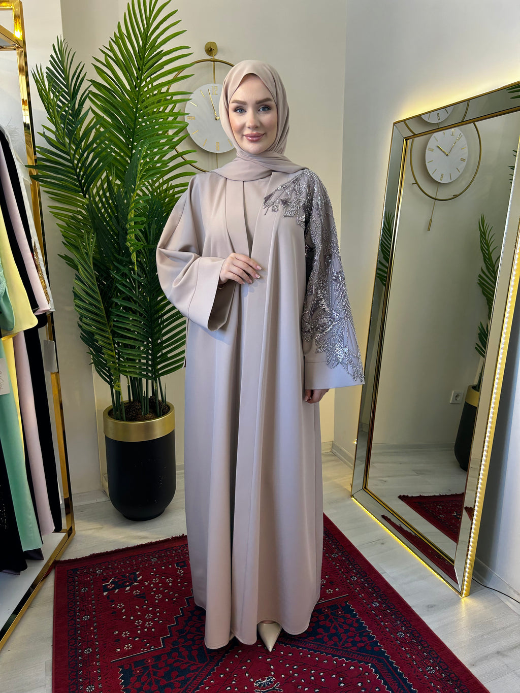RİJAL ABAYA SET