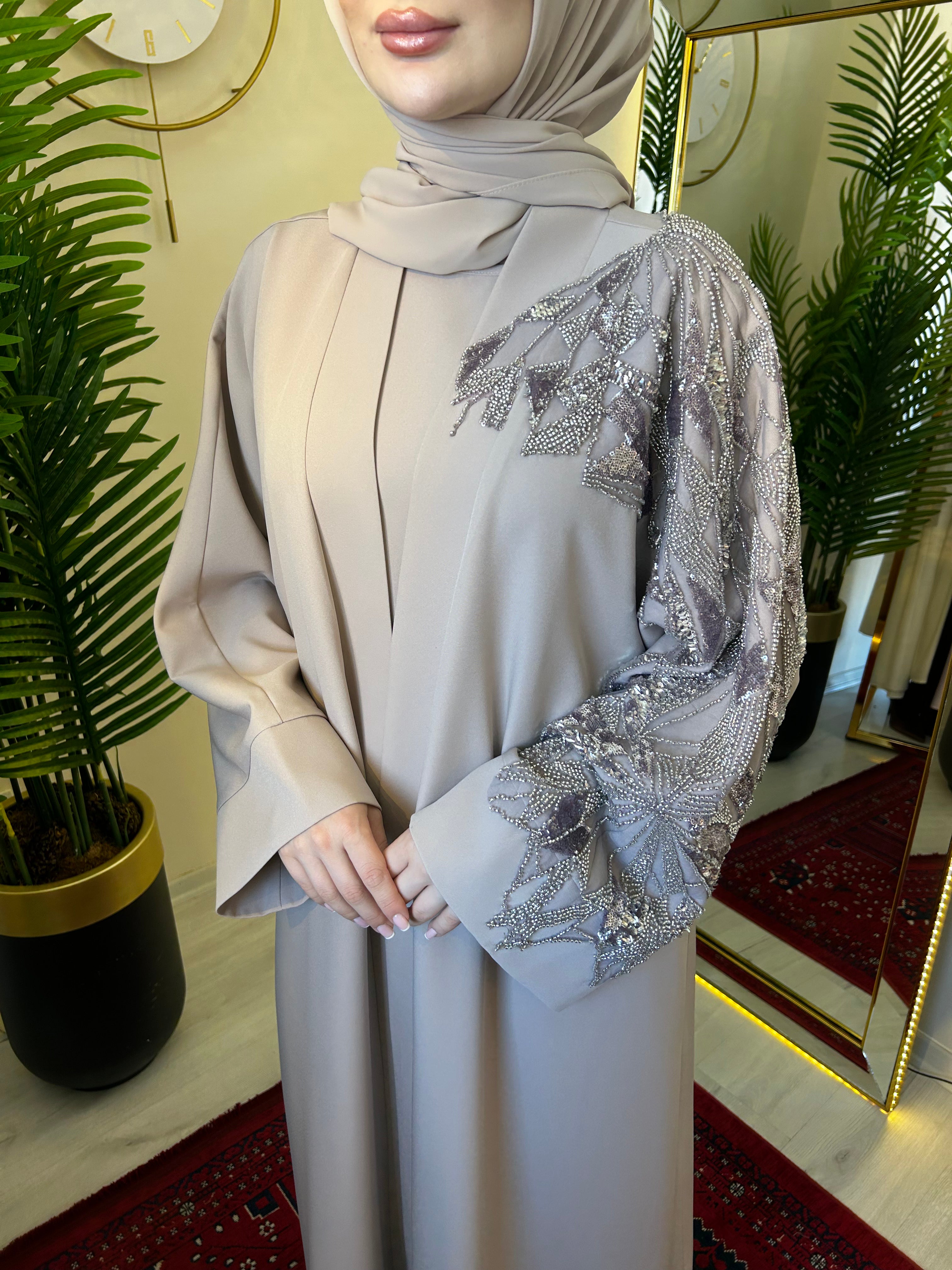 RİJAL ABAYA SET