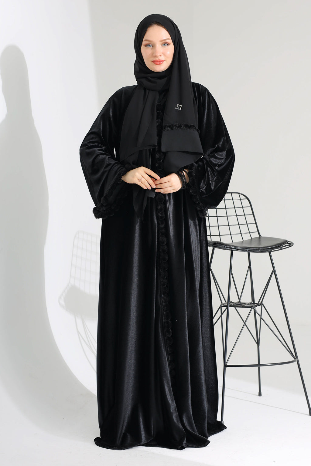 OASİS KADİFE ABAYA