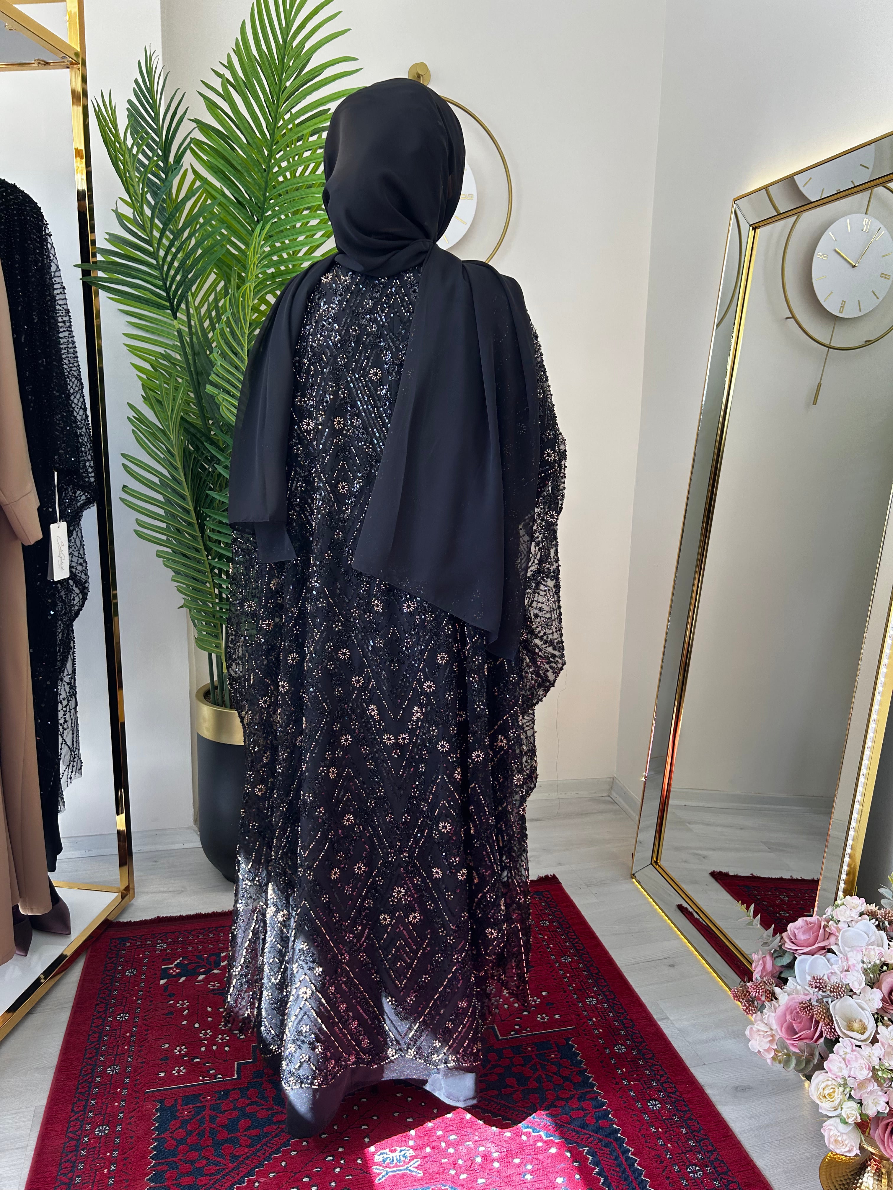 GOLD HAUTE COUTURE ABAYA