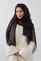 BRONZ SAF İPEK ŞAL