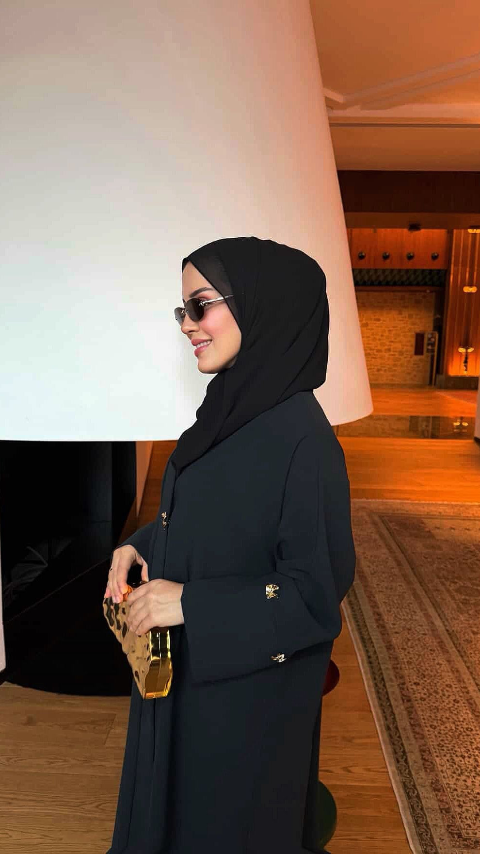 SELİRA SİYAH ABAYA SET