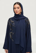 SAFİRA LACİVERT ABAYA