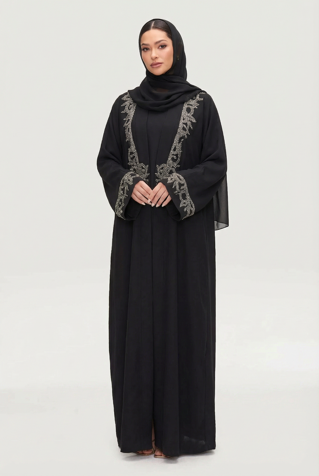 NEW ELEGANT ABAYA SET