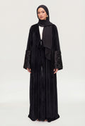 Kadife Lavera Abaya
