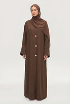 Kahve Shine Abaya