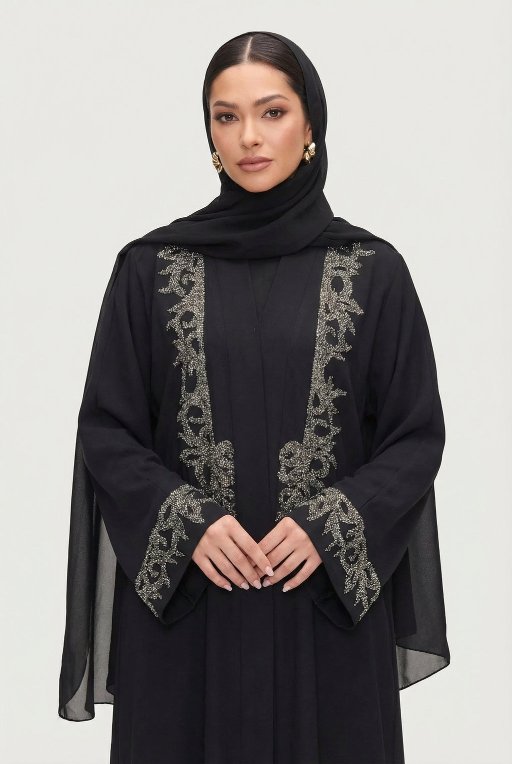NEW ELEGANT ABAYA SET