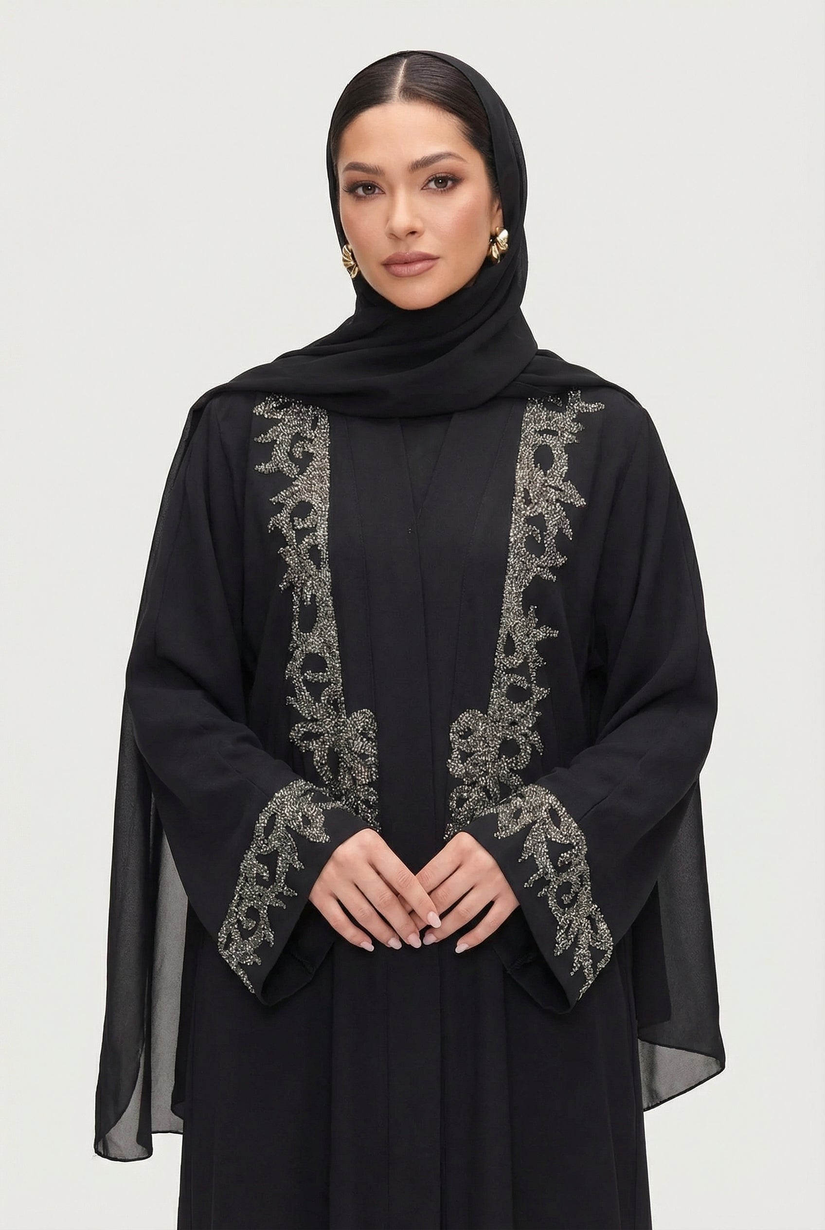 NEW ELEGANT ABAYA SET