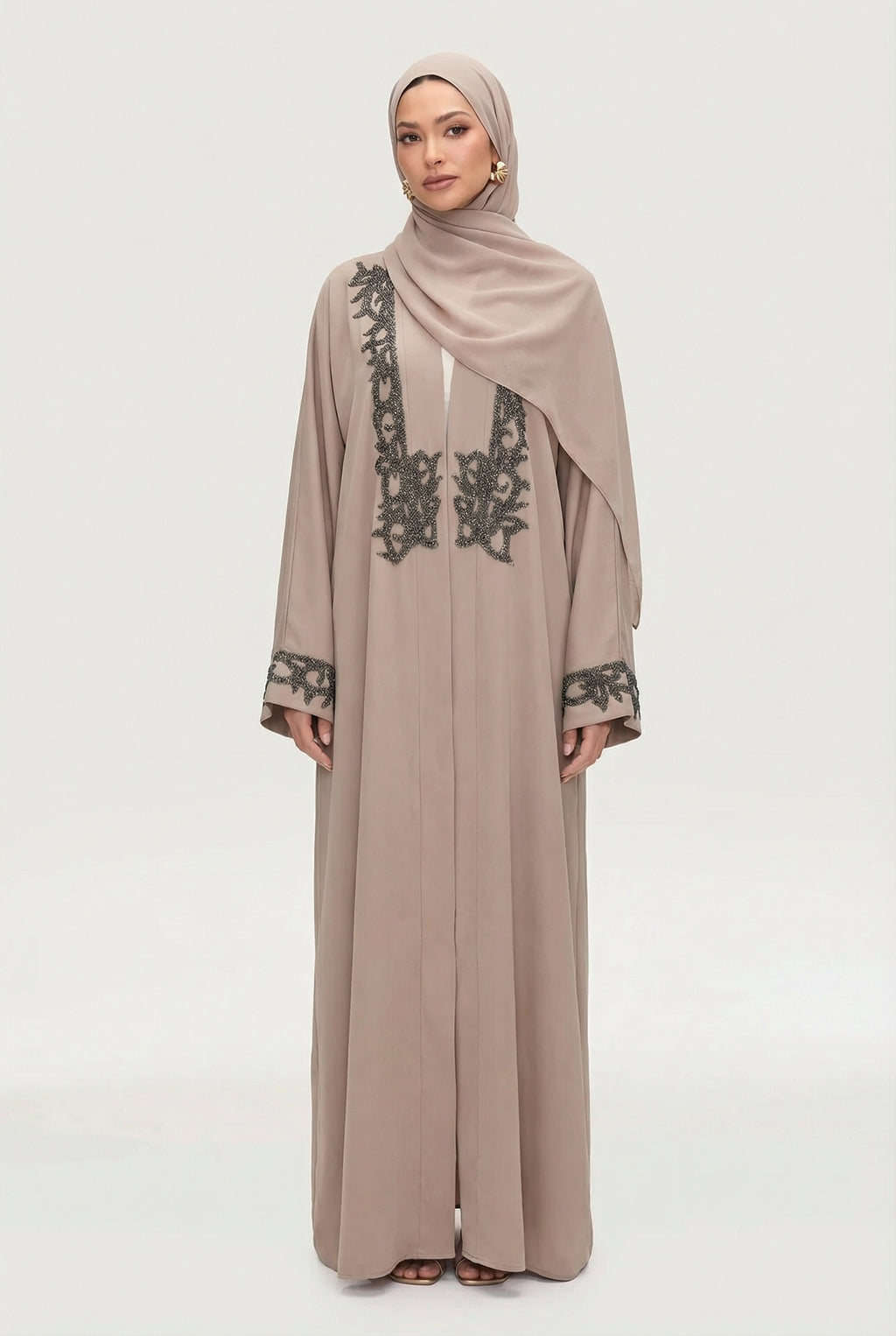 VİZON ELEGANT ABAYA SET