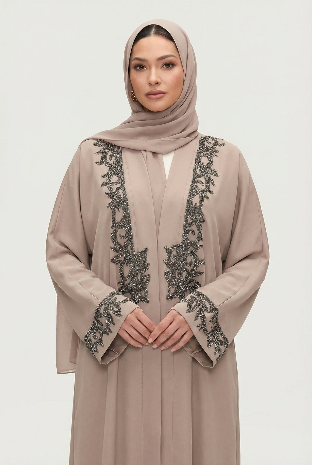 VİZON ELEGANT ABAYA SET
