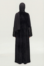 Kadife Lavera Abaya