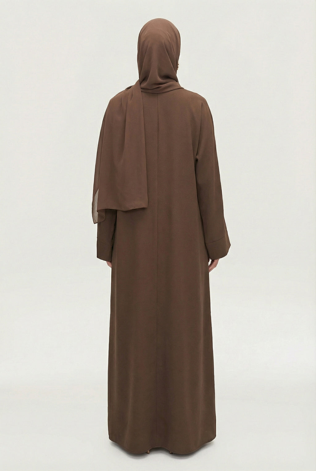Kahve Shine Abaya