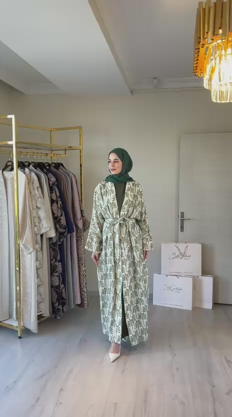 COTON ABAYA SET