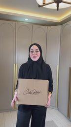 Kadife Lavera Abaya