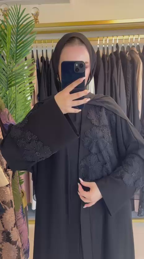ORKİDE ABAYA SET