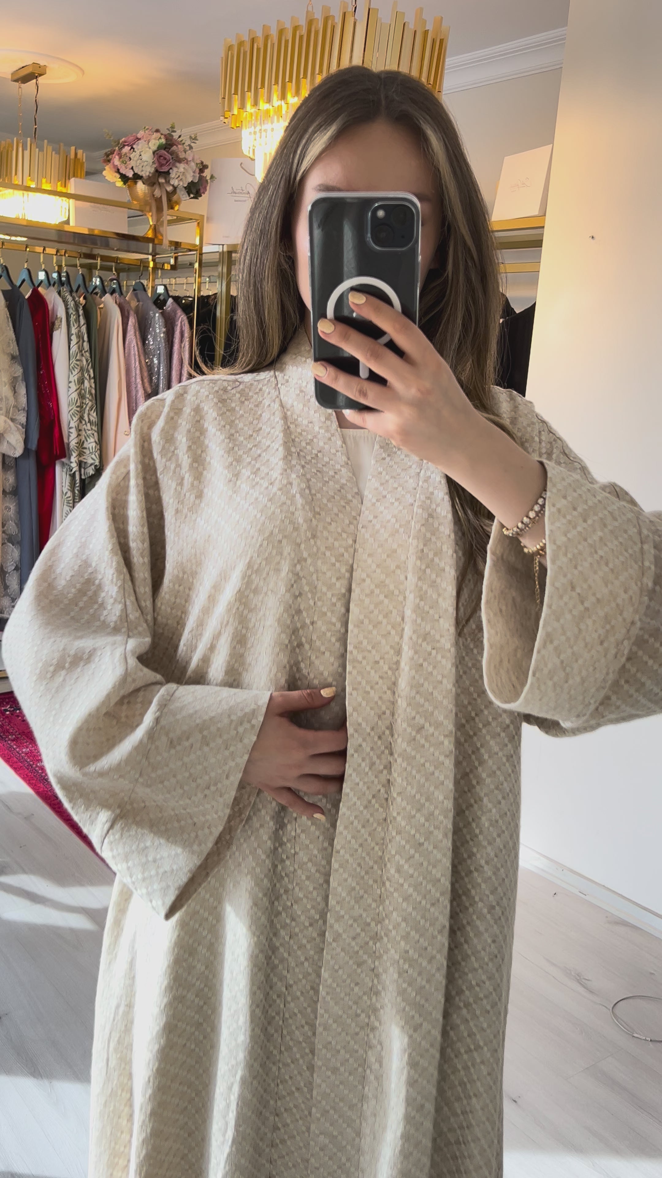 Azra Keten Abaya Set